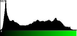 Green Histogram