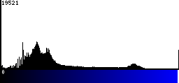 Blue Histogram