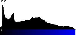 Blue Histogram