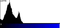 Blue Histogram