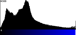 Blue Histogram