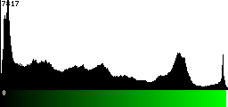 Green Histogram