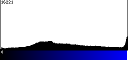 Blue Histogram
