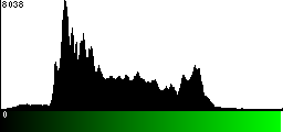 Green Histogram