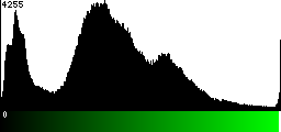 Green Histogram