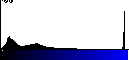 Blue Histogram