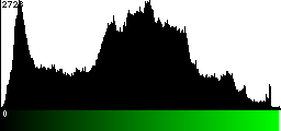 Green Histogram