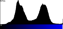 Blue Histogram
