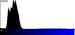 Blue Histogram
