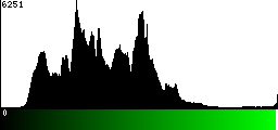 Green Histogram