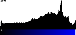 Blue Histogram