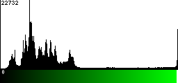 Green Histogram
