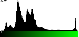 Green Histogram