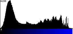 Blue Histogram