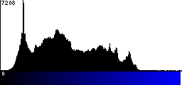 Blue Histogram