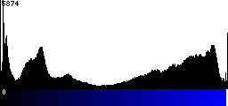 Blue Histogram