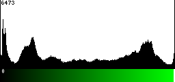 Green Histogram