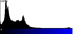 Blue Histogram