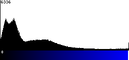 Blue Histogram