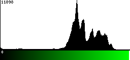 Green Histogram