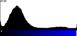Blue Histogram