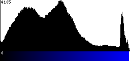 Blue Histogram