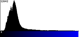 Blue Histogram