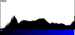 Blue Histogram