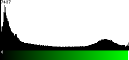 Green Histogram