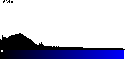 Blue Histogram