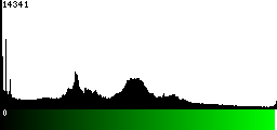 Green Histogram