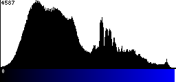 Blue Histogram