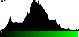 Green Histogram