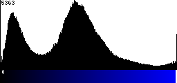 Blue Histogram