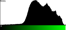 Green Histogram