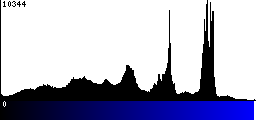 Blue Histogram