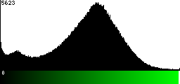 Green Histogram