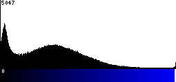 Blue Histogram