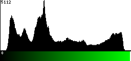 Green Histogram