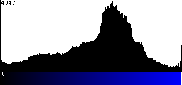 Blue Histogram