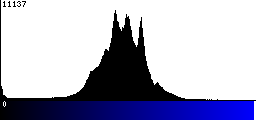 Blue Histogram