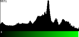 Green Histogram