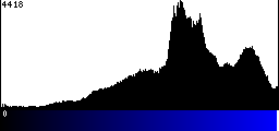 Blue Histogram