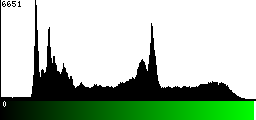 Green Histogram