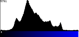 Blue Histogram