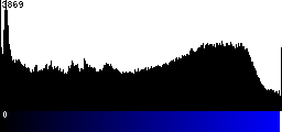 Blue Histogram