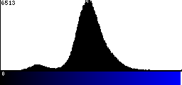 Blue Histogram