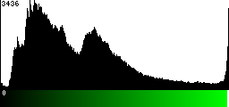 Green Histogram