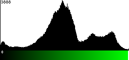 Green Histogram