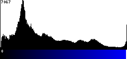 Blue Histogram